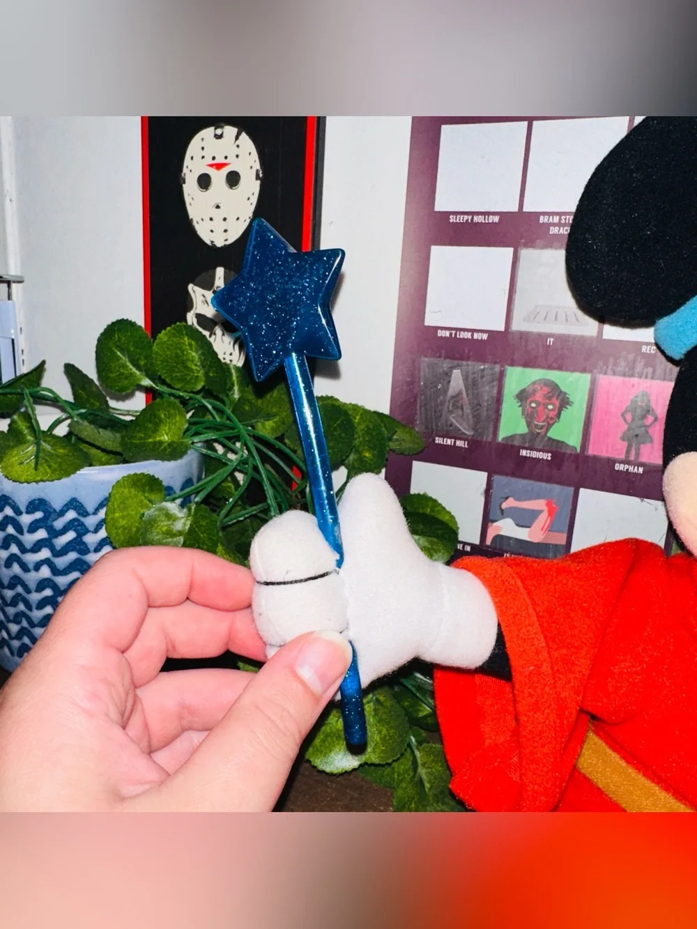 Disney Vintage 90’s Sorcerer Mickey Mouse Playskool Plush Toy